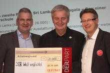 DERPARTner spenden 28.000 Euro für neue Schule in Sri Lanka: