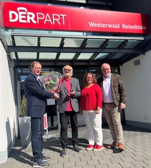 Seit 60 Jahren erfolgreich: Heinz-Gerhard Krohmann vom DERPART Westerwald Reisebüro in Montabaur feiert Jubiläum