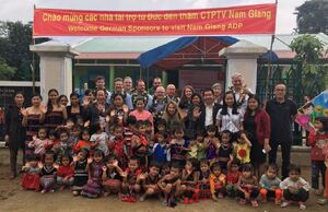 Vier Länder  – Fünf Schulen:  DERPART Delegation eröffnet  neue Schule in Vietnam